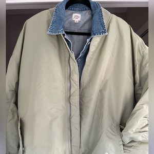 asos edition oversized nylon jacket